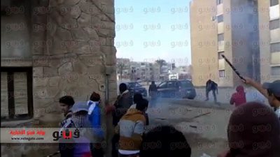 بالفيديو.. «الإرهابية» تستخدم الخرطوش للاعتداء على قوات أمن السويس