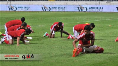 بالصور.. الأهلي وبتروجيت «حبايب» في الشوط الأول