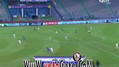 بالفيديو.. سموحة يتقدم على الزمالك بـ