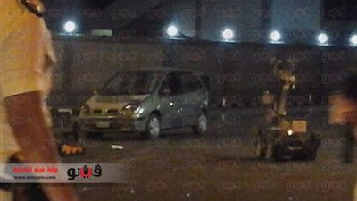 بالفيديو.. خبراء المفرقعات يمشطون محيط انفجار«الدفاع الجوي»