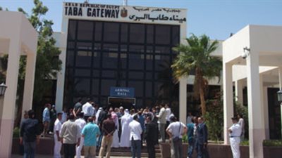 منفذ طابا يستقبل 353 سائحًا إسرائيليًا