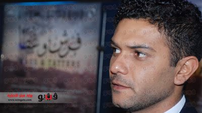 بالصور.. آسر ياسين في العرض الخاص لفيلم «فرش وغطا»