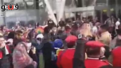 بالفيديو.. نجم ستار أكاديمي يغادر المطار على أنغام الطبل البلدي