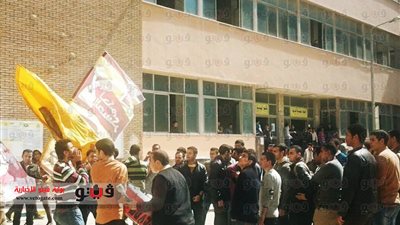 طلاب الإخوان ينظمون مسيرتين بجامعة المنوفية