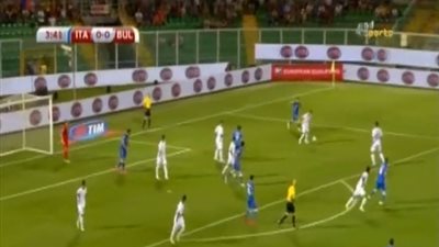 بالفيديو.. «دى روسى» يتقدم لإيطاليا بالهدف الأول في بلغاريا