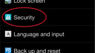 طريقة لتشفير كارت ميموري أجهزة جالاكسي