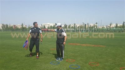 بالصور.. المنتخب الأوليمبي ينهي مرانه الصباحى بالمغرب