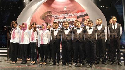 بالصور.. الطلائع يحتفلون بانتصارات أكتوبر بمسرح وزارة الشباب