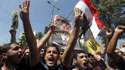 بالصور.. مظاهرات الإخوان في المهندسين بعيدًا عن قوات الأمن