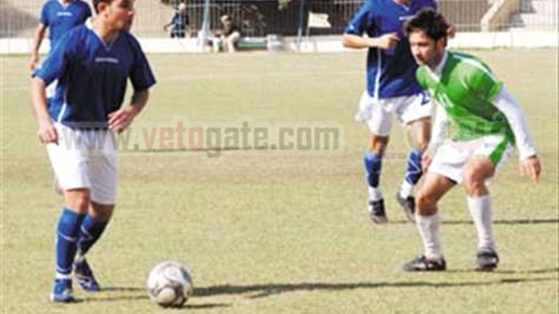 مباراة كرة قدم في