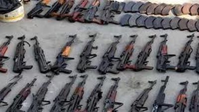 قوات حرس الحدود تحبط محاولة تهريب 31 بندقية قبل دخولها البلاد