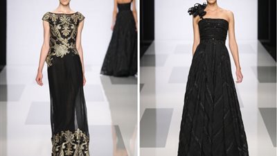 بالصور.. تألقي مع أجمل الفساتين من المصمم 