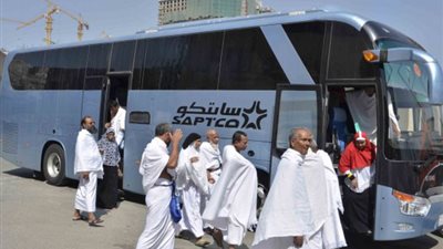 43 باص حج يغادرون ميناء نويبع