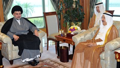 مقتدى الصدر لـ«الأمير الصباح»: سنقف يدا واحدة لمحاربة الإرهاب والطائفية