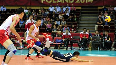 بالفيديو والصور.. طائرة الفراعنة تسقط أمام الصين في بطولة العالم