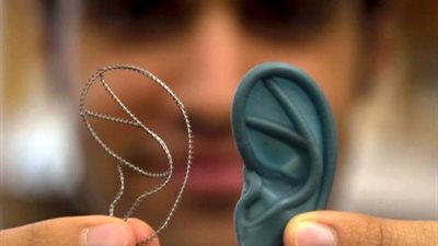 الأذن الصناعية ذات الأبعاد الثلاثية.. أحدث الاختراعات