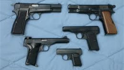 ضبط سائق بحوزته 10 طبنجات صوت و7500 طلقة بالمنوفية