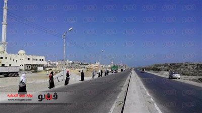 بالصور.. سلسلة بشرية لعناصر «الإرهابية» ببلطيم