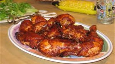 الدجاج المحشى من الشيف أحمد الحداد