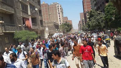 تفريق مسيرة لعناصر «الإرهابية» بالعاشر وضبط 5 منهم