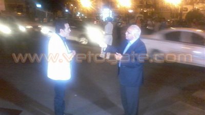 بالصور.. «خيري رمضان» يستضيف محافظ القاهرة في «طلعت حرب»
