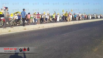 بالصور.. مسيرة لأعضاء 