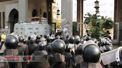 هدوء حذر وتعزيزات أمنية بجامعة الأزهر