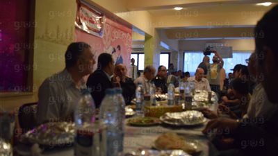 بالصور.. «نادي عمال المنصورة» ينظم حفل إفطار بحضور «مجلس اتحاد الكرة»