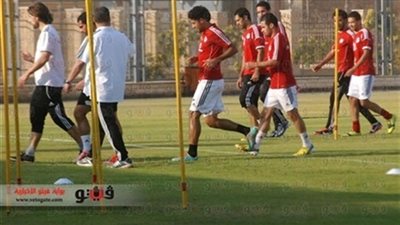 منتخب مصر يصل ملعب الدفاع الجوى