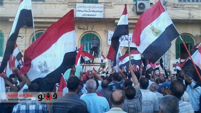 القوى السياسية بالدقهلية تستعد لتفويض السيسى بعد الاستفتاء